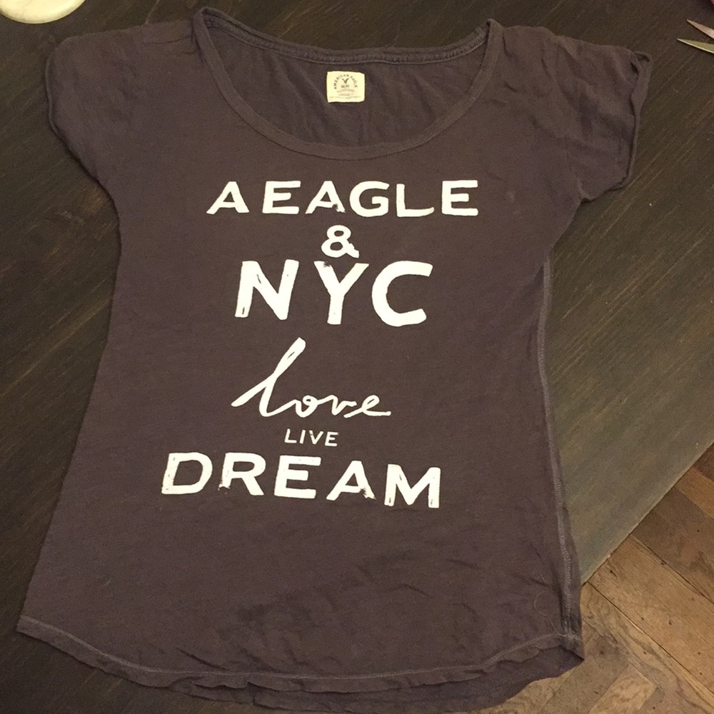 American Eagle Vintage style long t-shirt - medium